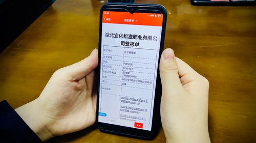 線上辦公零接觸！松滋肥業(yè)信息化在戰(zhàn)“疫”之中顯身手(圖2)
